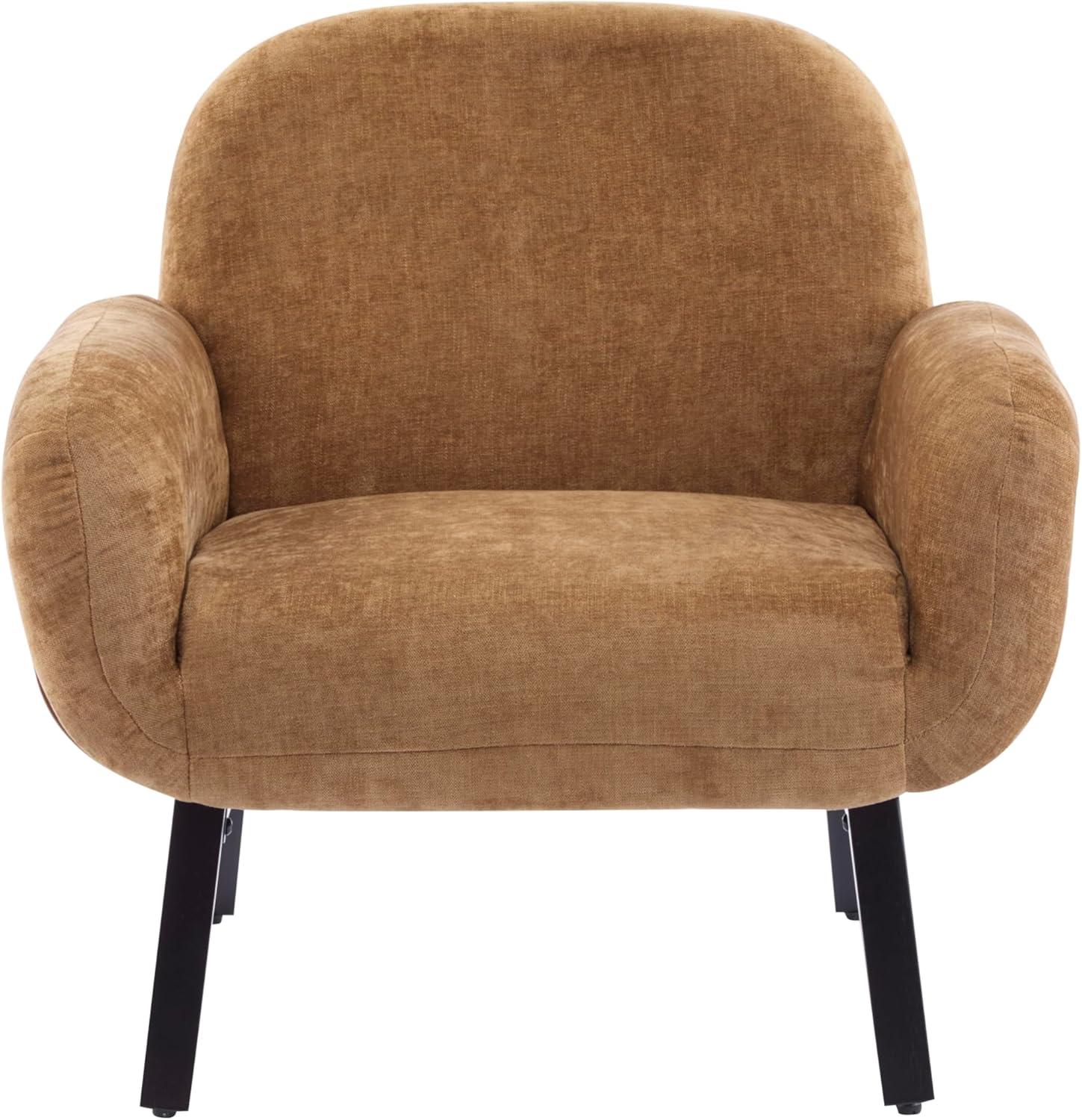 image:imageChristopher Knight Home Audrey Modern Upholstered Accent Chair Low Profile Lounge Chair Inddor Wooden Comfy Reading Chair Soft Seating Single Lounge Sofa Tan BrownTan Brown
