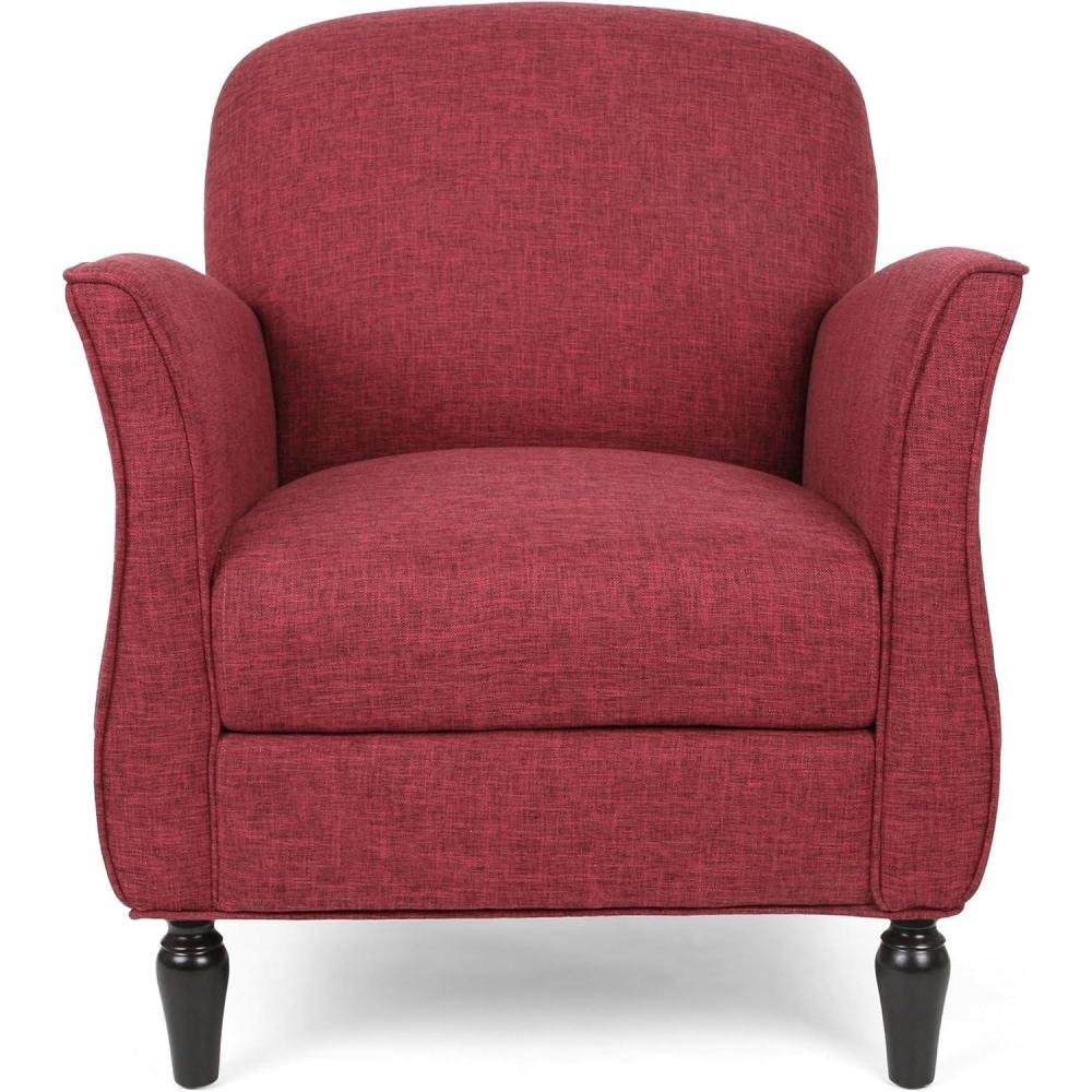 image:imageChristopher Knight Home Crew Traditional Tweed Armchair Cranberry Gray