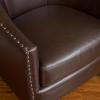 Christopher Knight Home Austin Bonded Leather Club Chair, Brown