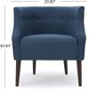Christopher Knight Home Brandi Fabric Club Chair, Navy Blue