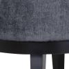 Christopher Knight Home Clough Accent Chair, Charcoal + Dark Brown(Charcoal + Dark Brown)