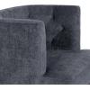 Christopher Knight Home Clough Accent Chair, Charcoal + Dark Brown(Charcoal + Dark Brown)