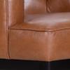 Christopher Knight Home Clough Accent Chair, Charcoal + Dark Brown(Cognac Brown + Dark Brown)