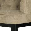 Christopher Knight Home Clough Accent Chair, Charcoal + Dark Brown(Dark Beige + Dark Brown)