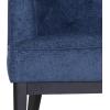 Christopher Knight Home Clough Accent Chair, Charcoal + Dark Brown(Navy Blue + Dark Brown)