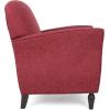 Christopher Knight Home Crew Traditional Tweed Armchair, Cranberry, Gray