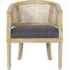Christopher Knight Home Steinaker Accent Chair, Beige + Natural(Charcoal + Natural)