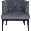 Christopher Knight Home Clough Accent Chair, Charcoal + Dark Brown(Charcoal + Dark Brown)