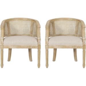 Christopher Knight Home Steinaker Accent Chair, Beige + Natural(Beige + Natural)