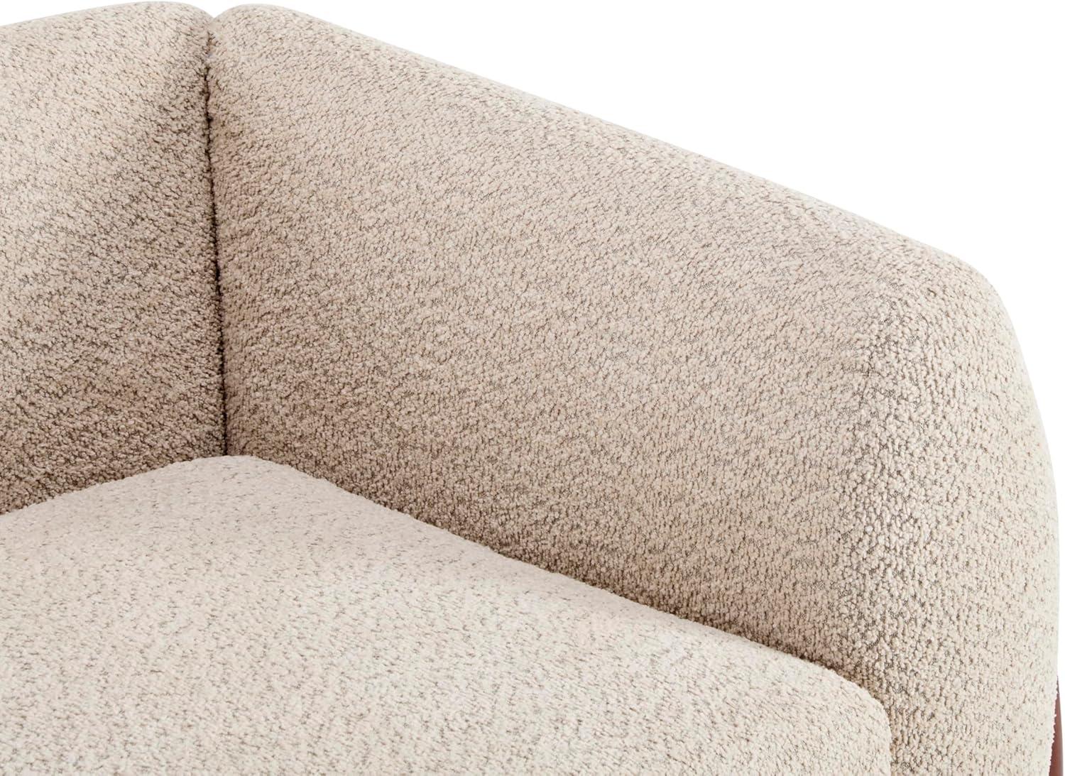 image:imageChristopher Knight Home Almab 82 Inches Sofa Couch Cozy Boucle Upholstered 3Seater Sofa Wood Frame Couch Comfy Couches for Living Room and Office Modern Sofa Lounge Seating Navy BlueAlmond