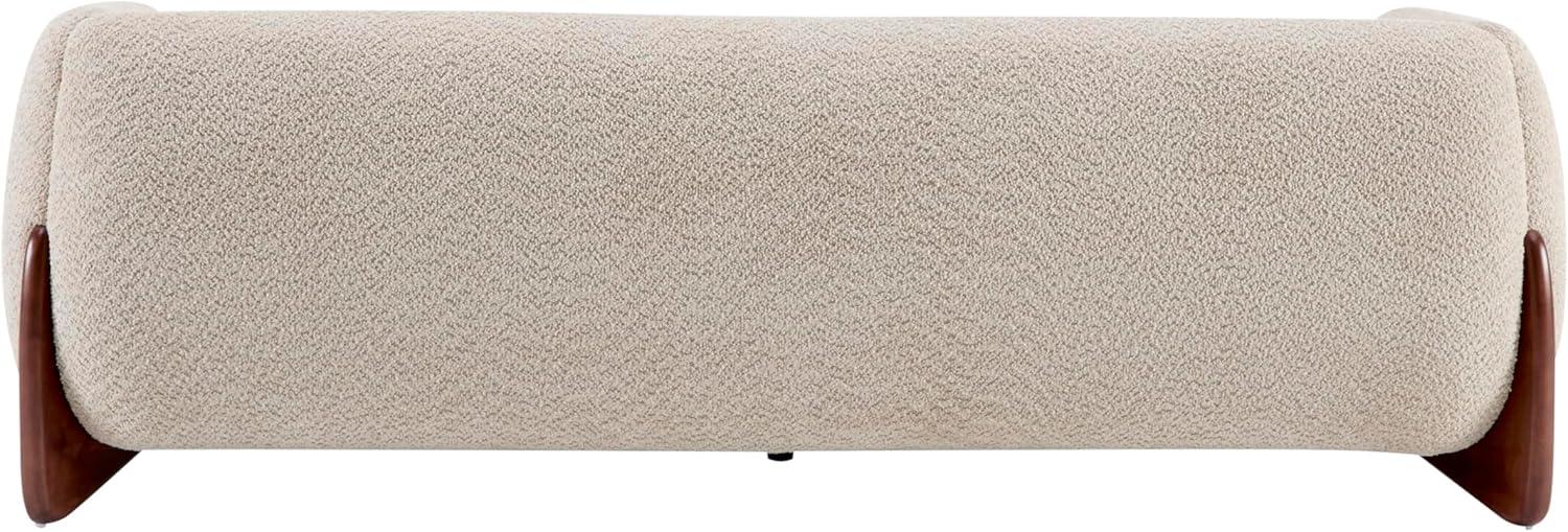 image:imageChristopher Knight Home Almab 82 Inches Sofa Couch Cozy Boucle Upholstered 3Seater Sofa Wood Frame Couch Comfy Couches for Living Room and Office Modern Sofa Lounge Seating Navy BlueAlmond