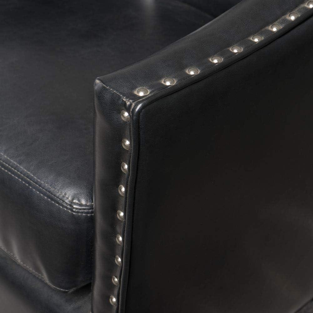 image:imageChristopher Knight Home Austin Leather Club Chair Black