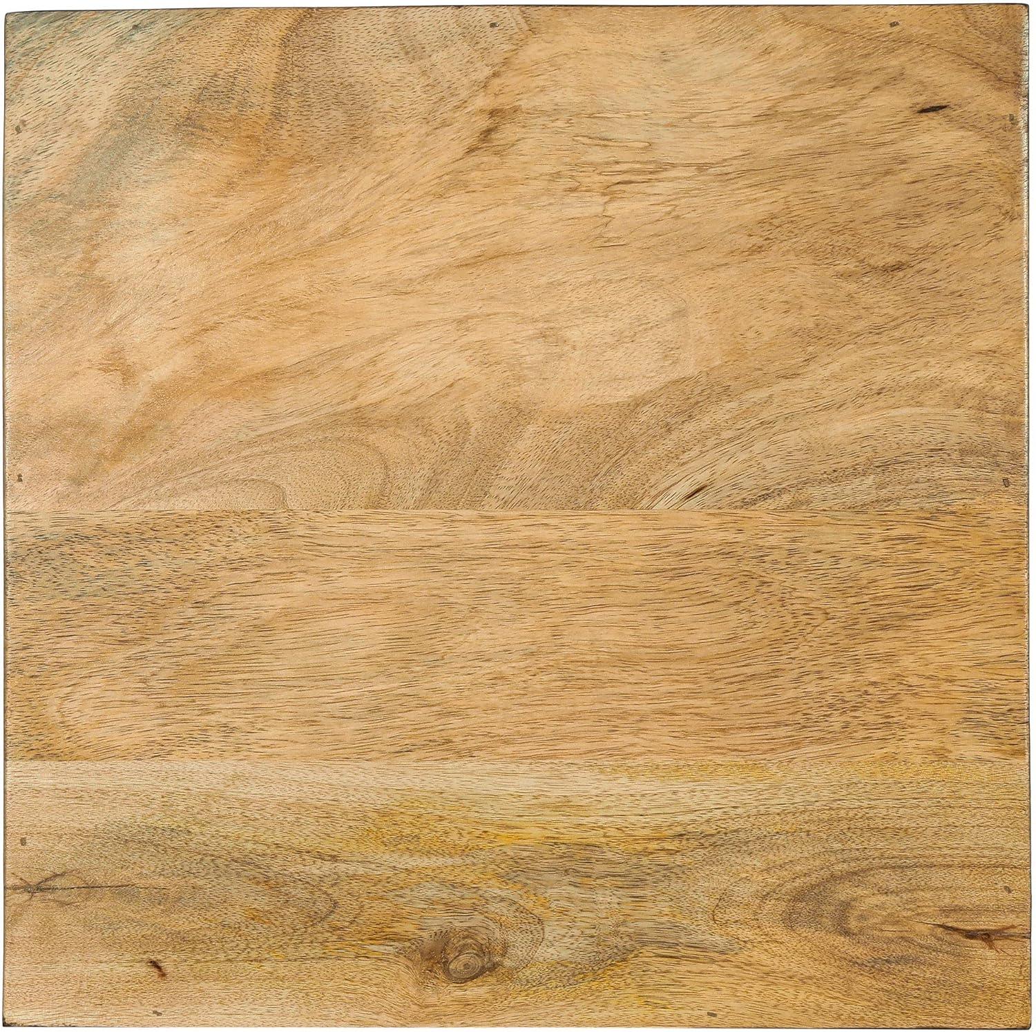 image:imageChristopher Knight Home Colstrip Handcrafted Ottoman Stool Mango Wood Natural and Walnut