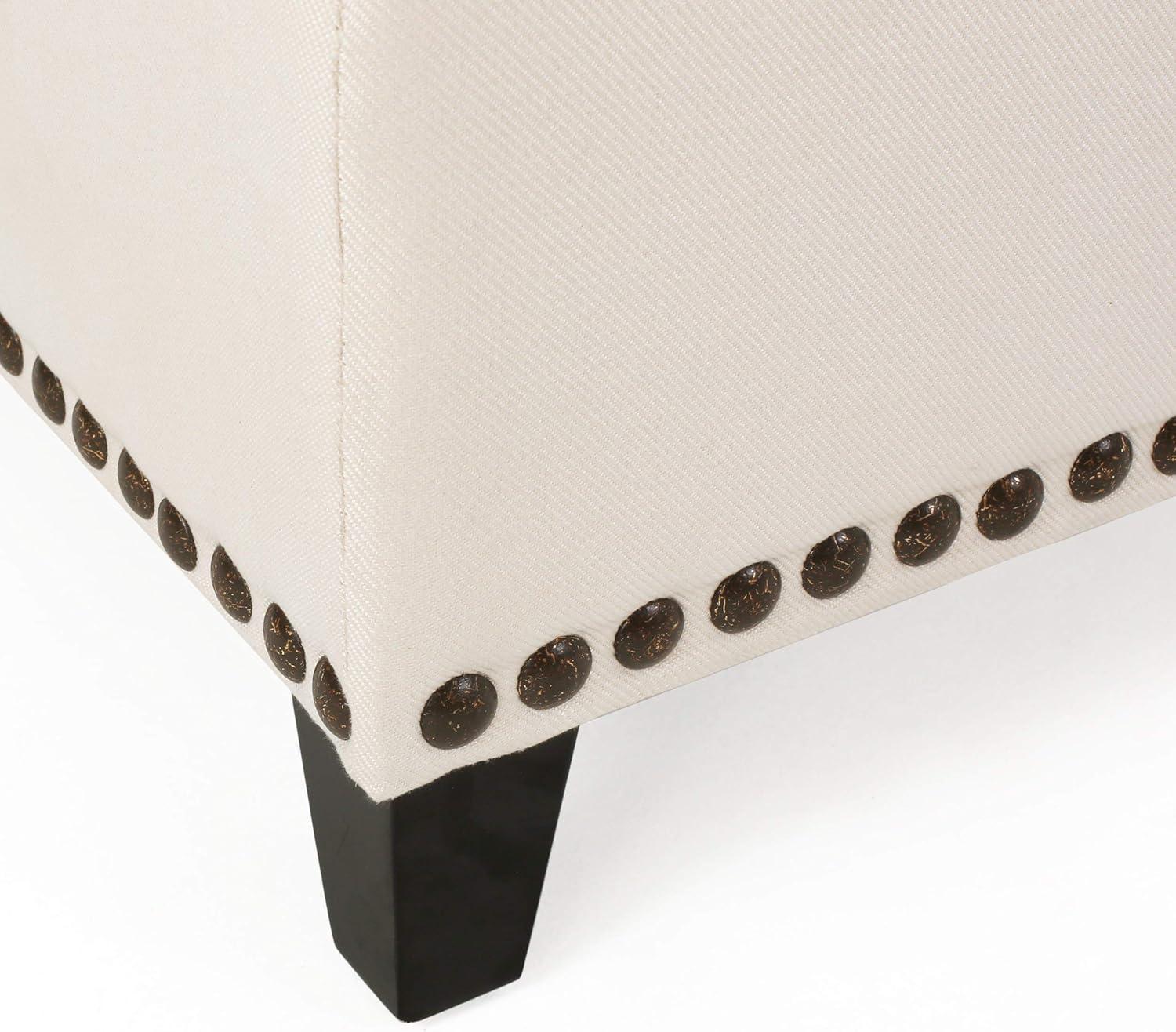 image:imageChristopher Knight Home Isra Fabric Ottoman Beige