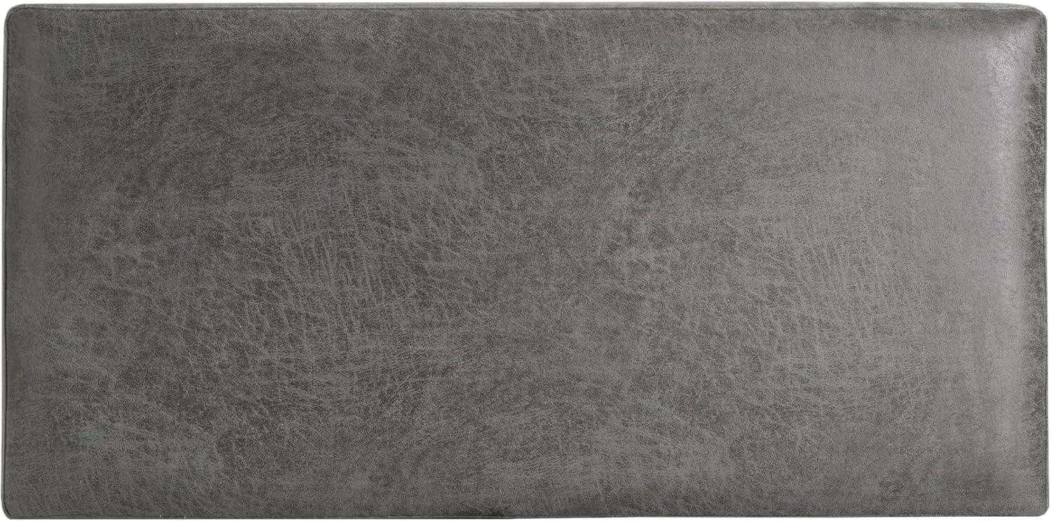 image:imageChristopher Knight Home Kaisa Rectangle Storage Ottoman Wooden Frame Ottoman Bench with Large Seat for Living RoomEntryway Comfy Seating Experience with Dense Foam Padding Dark GreyDark Grey