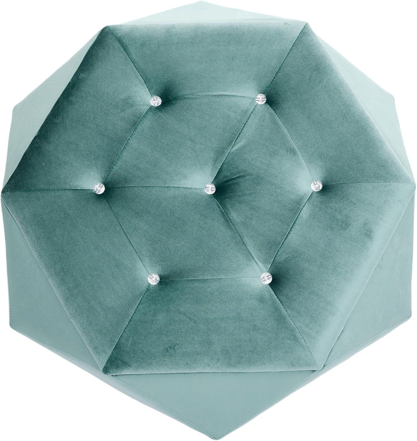 image:imageChristopher Knight Home Kiin Velvet Storage Ottoman Medium Ottoman Foot Rest Foot Stools Ottoman with Storage Living Room Sofa Couch Extra Seat Modern Coffee Table for Home Office PurpleGreen