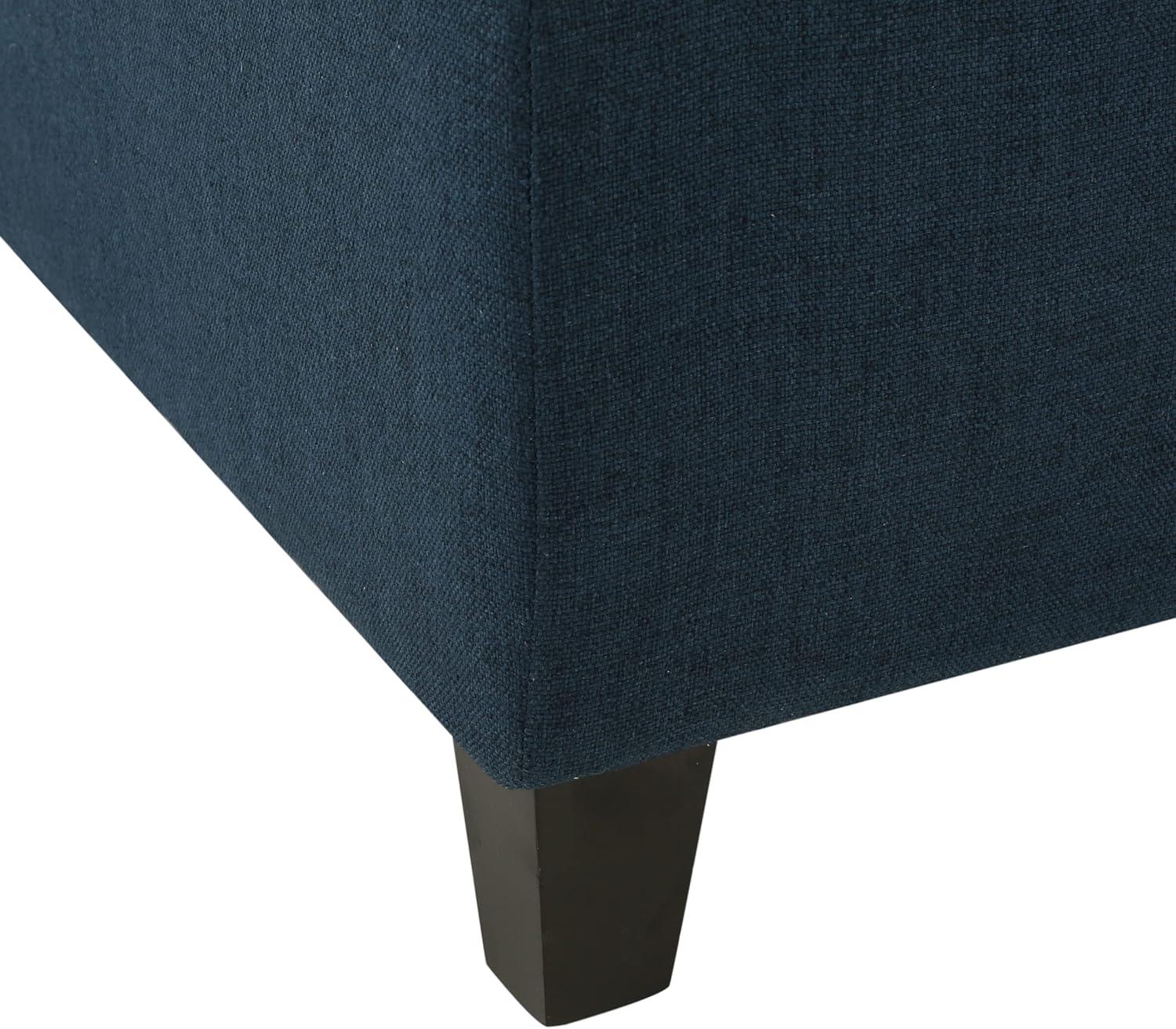 image:imageChristopher Knight Home Mission Fabric Storage Ottoman Dark Blue 1875 x 5050 x 1600 inchesDark Blue fabric