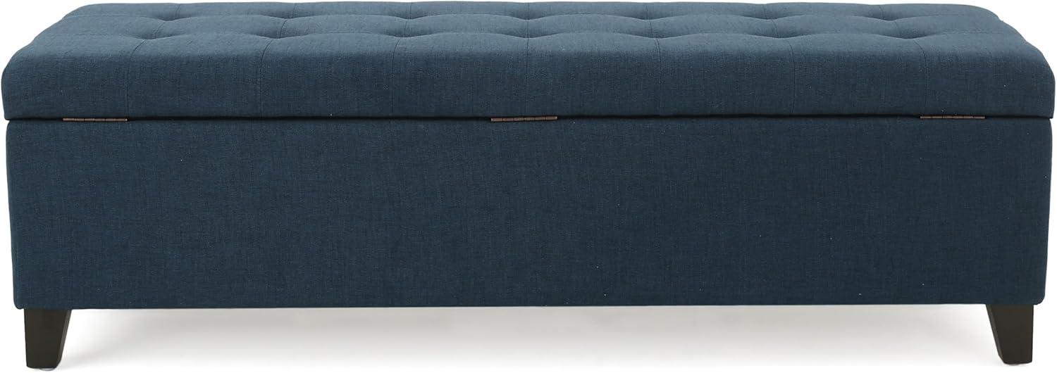 image:imageChristopher Knight Home Mission Fabric Storage Ottoman Dark Blue 1875 x 5050 x 1600 inchesDark Blue fabric