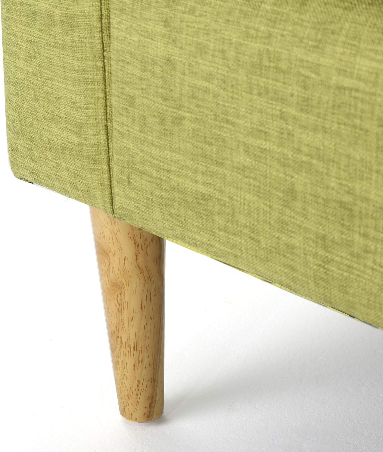 image:imageChristopher Knight Home Sawyer MidCentury Modern Fabric Club Chair Muted Green Natural