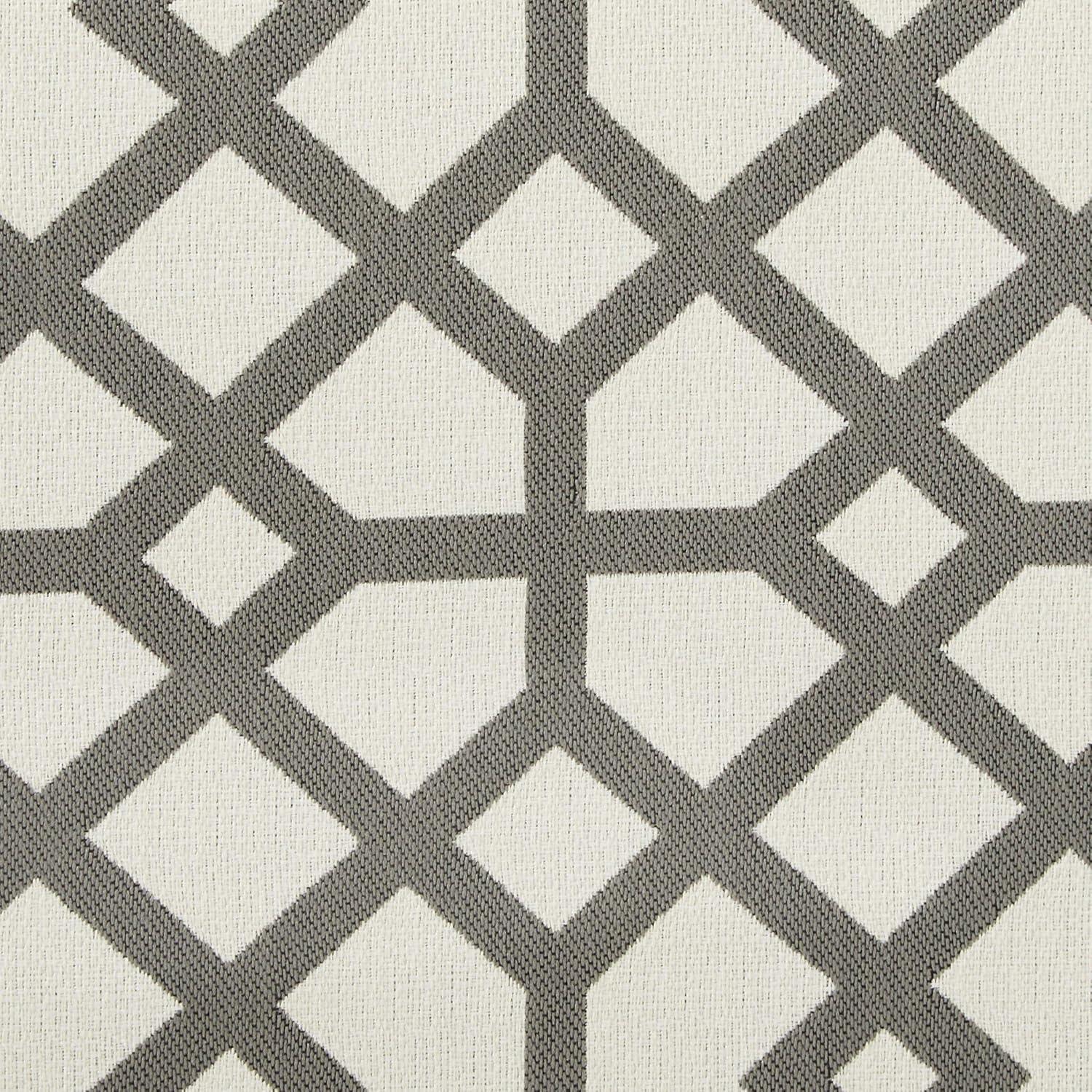 image:imageChristopher Knight Home Tempe Fabric Storage Ottoman Grey Geometric Patterned