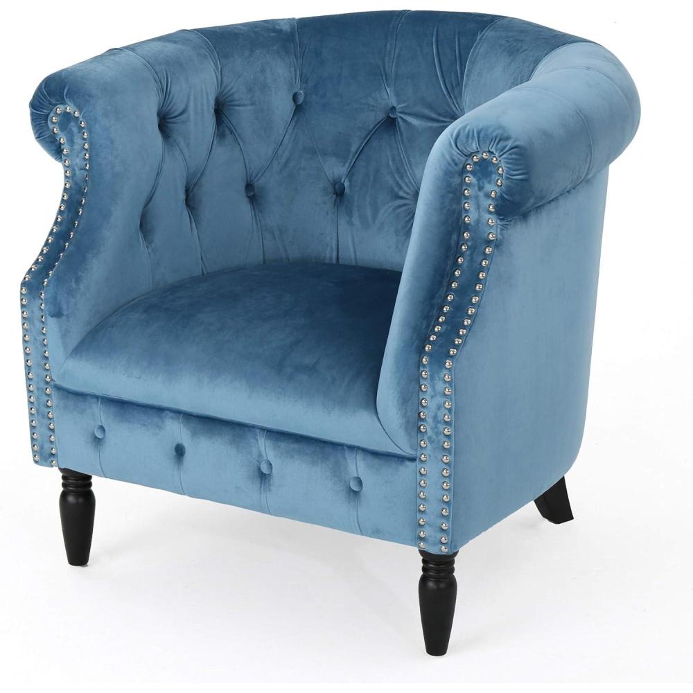 image:imageChristopher Knight Home Akira Velvet Club Chair AquaAqua
