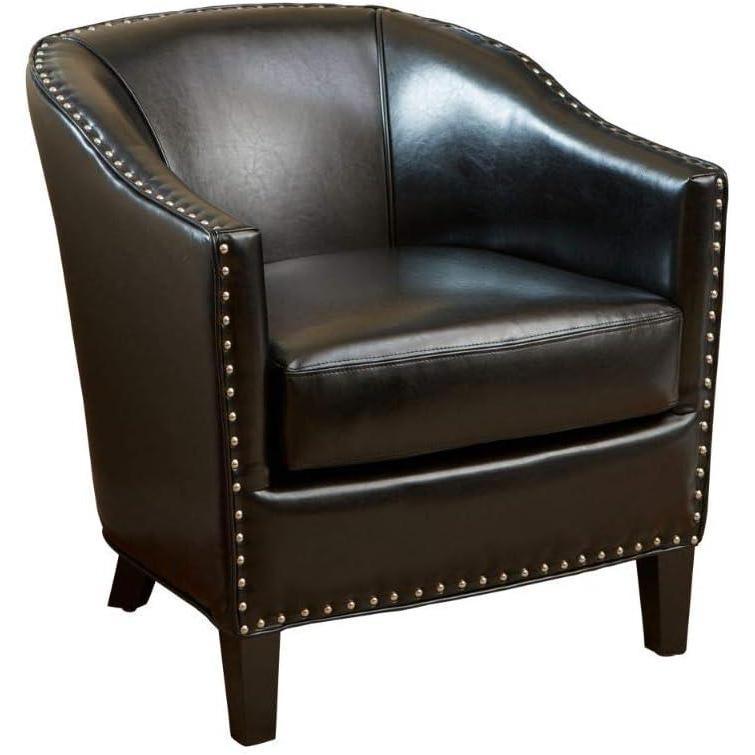 image:imageChristopher Knight Home Austin Leather Club Chair Black