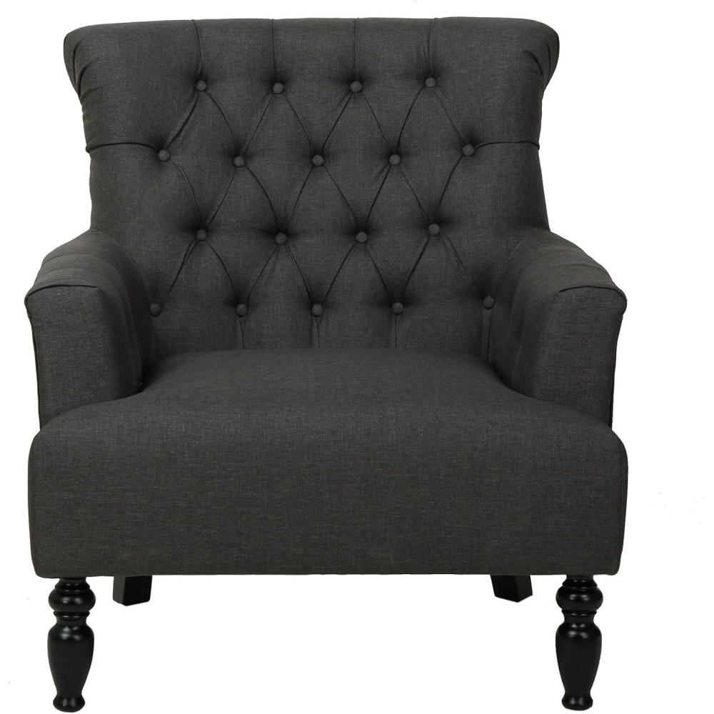 image:imageChristopher Knight Home Byrnes Fabric Club Chair Dark Gray 335D x 3375W x 3725H in