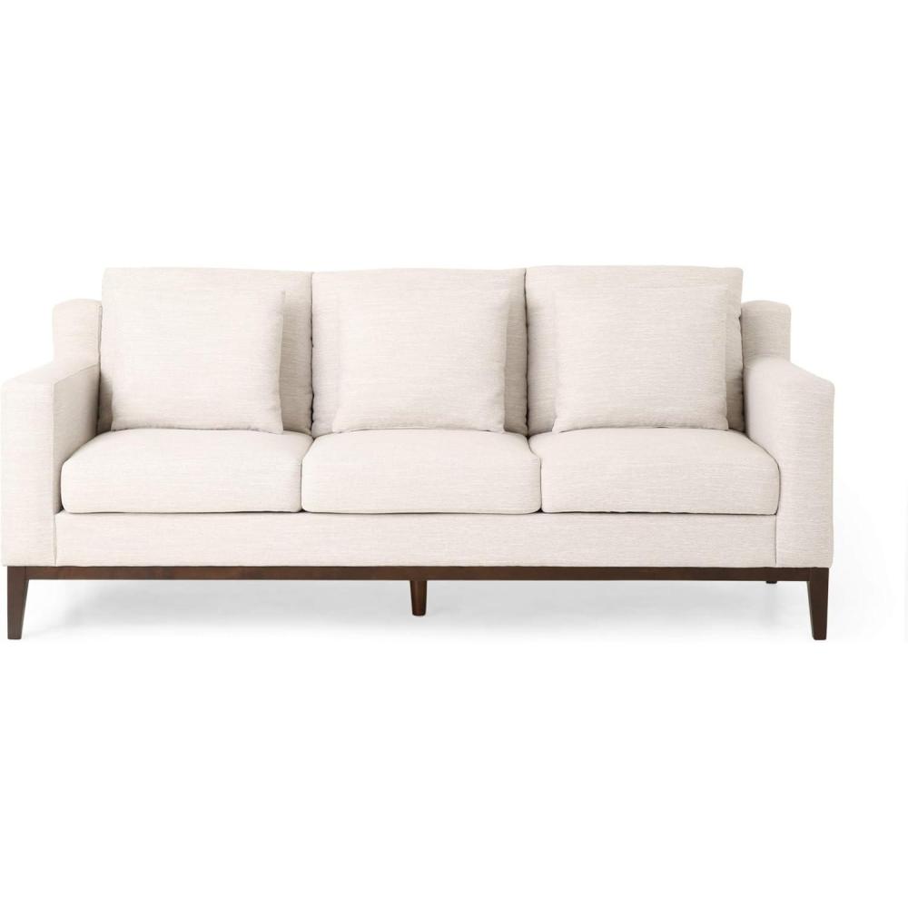 image:imageChristopher Knight Home Elliston Sofas Beige Dark WalnutBeige Dark Walnut