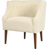 Christopher Knight Home Brandi Fabric Club Chair, Green(Beige)