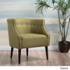Christopher Knight Home Brandi Fabric Club Chair, Green(Green)
