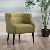 Christopher Knight Home Brandi Fabric Club Chair, Green(Green)