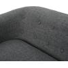 Christopher Knight Home Bridie Mid-Century Modern Loveseat, Grey Fabric