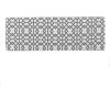 Christopher Knight Home Cleo Fabric Storage Ottoman, Grey Geometric Patterned