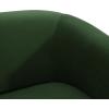 Christopher Knight Home Contemporary Tufted and Diamond Stitching Faux Leather Loveseat,Tub-Design 2-Seater Sofa,Removable Cushions,Birch Wood Legs,Square Arms,Dark Brown and Espresso(Forest Green)