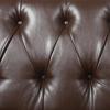 Christopher Knight Home Contemporary Tufted and Diamond Stitching Faux Leather Loveseat,Tub-Design 2-Seater Sofa,Removable Cushions,Birch Wood Legs,Square Arms,Dark Brown and Espresso(Dark Brown)