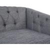 Christopher Knight Home Contemporary Tufted and Diamond Stitching Faux Leather Loveseat,Tub-Design 2-Seater Sofa,Removable Cushions,Birch Wood Legs,Square Arms,Dark Brown and Espresso(Grey)