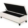 Christopher Knight Home Isra Fabric Ottoman, Beige