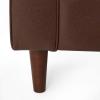 Christopher Knight Home Malinta Club Chair, Midnight + Espresso(Dark Brown + Espresso)