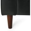 Christopher Knight Home Malinta Club Chair, Midnight + Espresso(Midnight Black + Espresso)