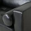 Christopher Knight Home Malinta Club Chair, Midnight + Espresso(Midnight Black + Espresso)