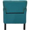 Christopher Knight Home Malone Fabric Club Chair, Wood, Dark Teal , 31.75D x 28W x 35H Inch(Dark Teal)