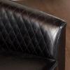 Christopher Knight Home Mia Bonded Leather Quilted Club Chair, Black