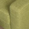 Christopher Knight Home Sawyer Mid-Century Modern Fabric Club Chair, Muted Green / Natural