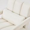 Christopher Knight Home Smyth Modern Armchair, Upholstered Accent Chair,Minimalist Lounge Chair, Cozy Seating Chair,Bedroom Chair,with Linen Fabric and a Pillow, Beige(Beige)