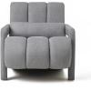 Christopher Knight Home Smyth Modern Armchair, Upholstered Accent Chair,Minimalist Lounge Chair, Cozy Seating Chair,Bedroom Chair,with Linen Fabric and a Pillow, Beige(Dark Grey)