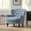 Christopher Knight Home Tafton Fabric Club Chair, Light Blue(Light Blue)