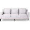 Christopher Knight Home Elliston Sofas, Beige + Dark Walnut(Light Gray + Dark Walnut)