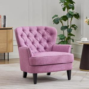 Christopher Knight Home Tafton Fabric Club Chair, Light Purple
