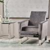 Christopher Knight Home Arvin Push Back High Leg Recliner, Grey
