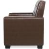 Christopher Knight Home Craigue Tufted Pushback Recliner – Faux Leather – Dark Brown/Dark Brown(Dark Brown)